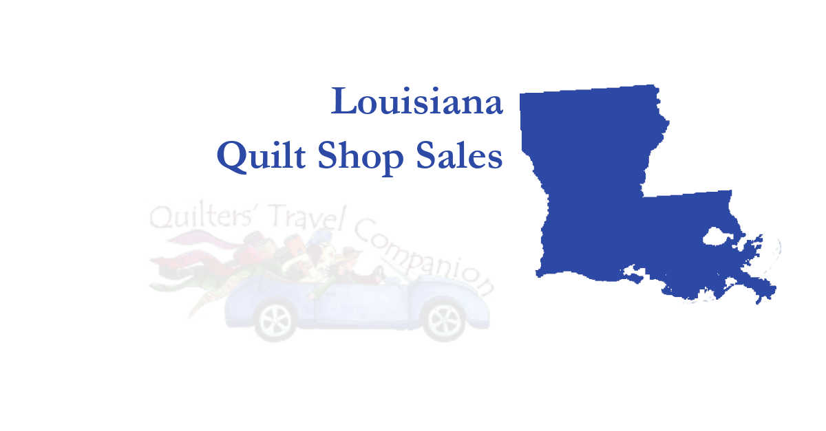 quilt shop sales of louisiana