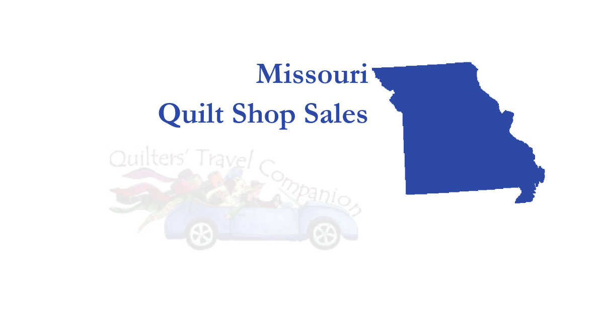 quilt shop sales of missouri