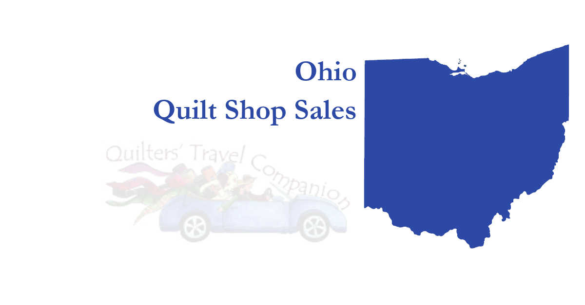 quilt shop sales of ohio