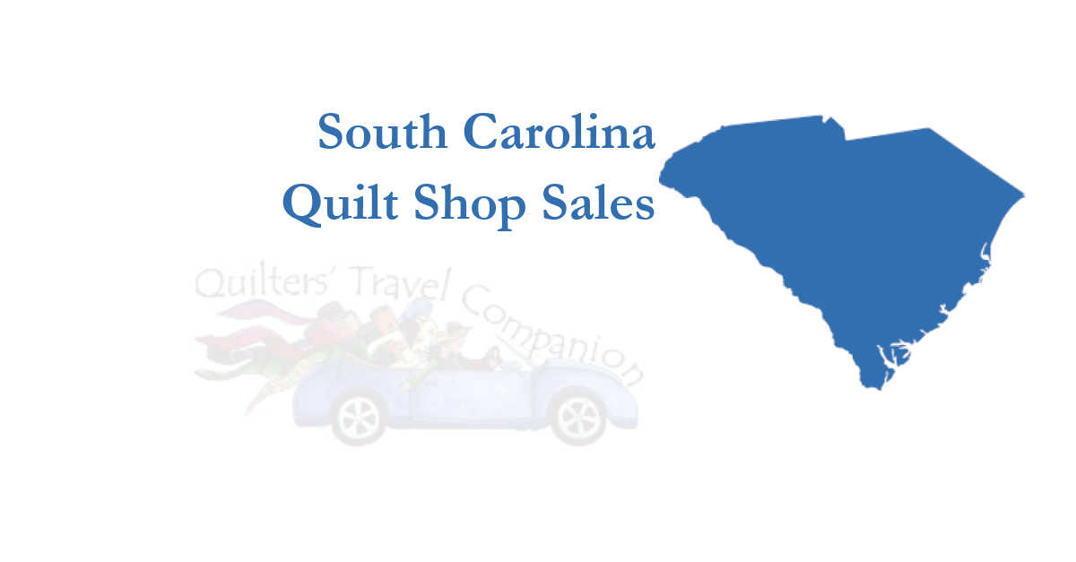 quilt shop sales of south carolina