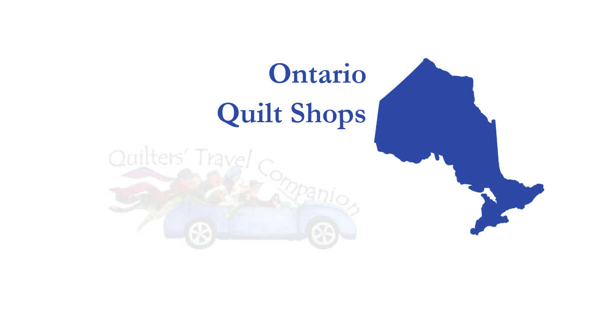 quilt shops of ontario